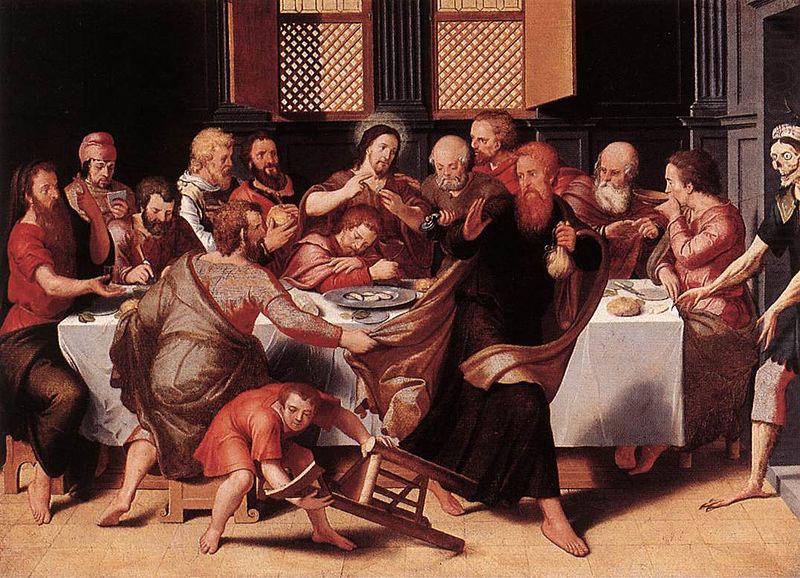 Last Supper, Pieter Pourbus